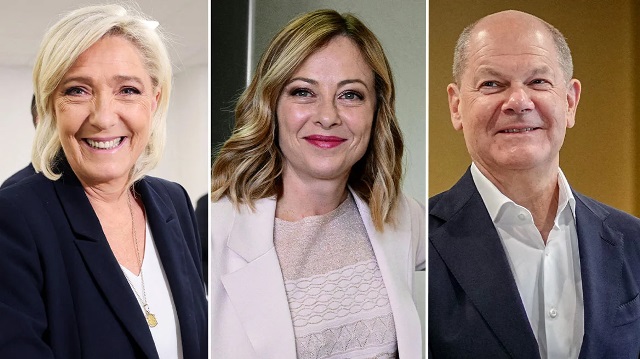lepen-meloni-scholtz-xr